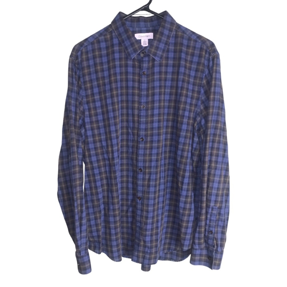 Calvin Klein, Button Front Shirt,Men’s, Size Large